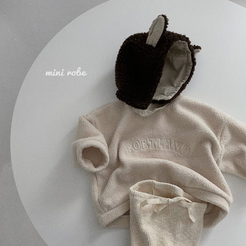 MINI ROBE - Korean Children Fashion - #Kfashion4kids - Fleece Bear Hat - 11