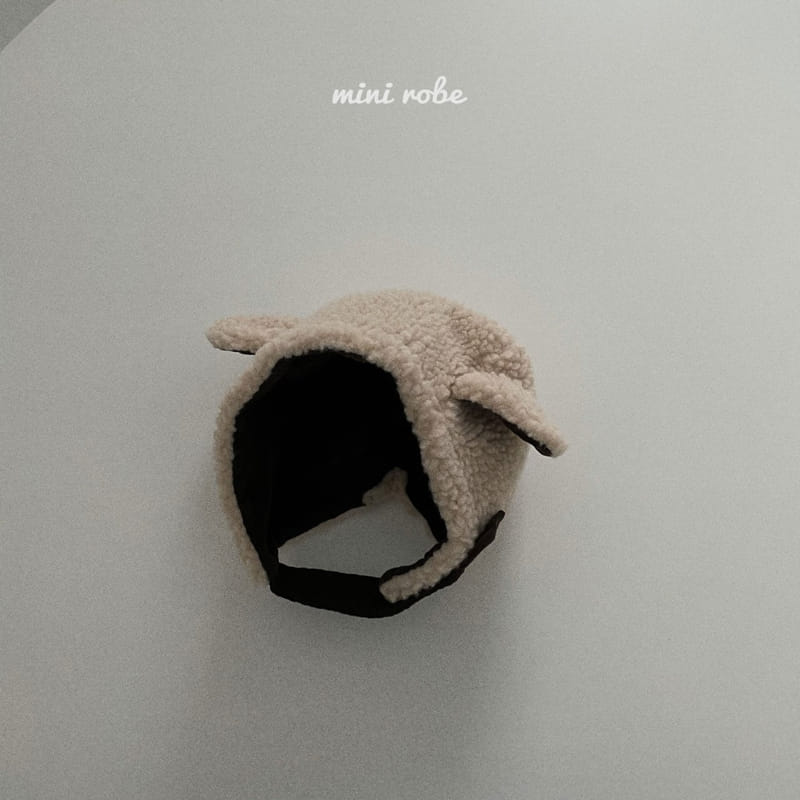 MINI ROBE - Korean Children Fashion - #Kfashion4kids - Fleece Bear Hat - 4