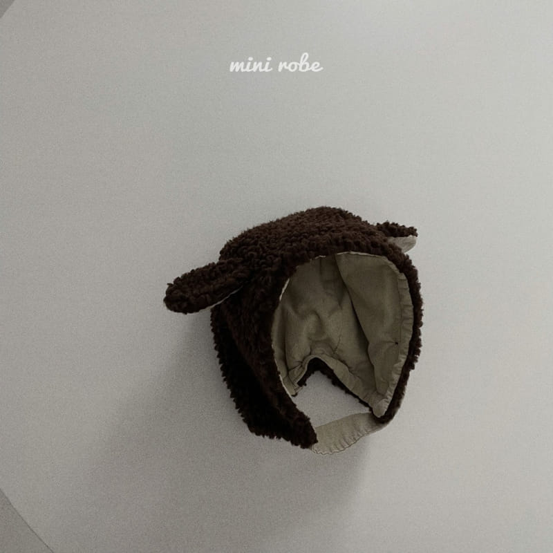 MINI ROBE - Korean Children Fashion - #Kfashion4kids - Fleece Bear Hat - 5