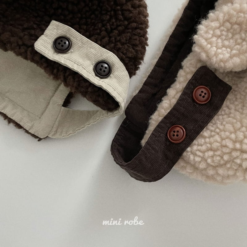 MINI ROBE - Korean Children Fashion - #Kfashion4kids - Fleece Bear Hat - 8