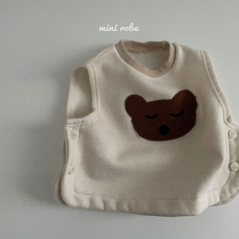 MINI ROBE - Korean Children Fashion - #Kfashion4kids - Bear Vest - 8
