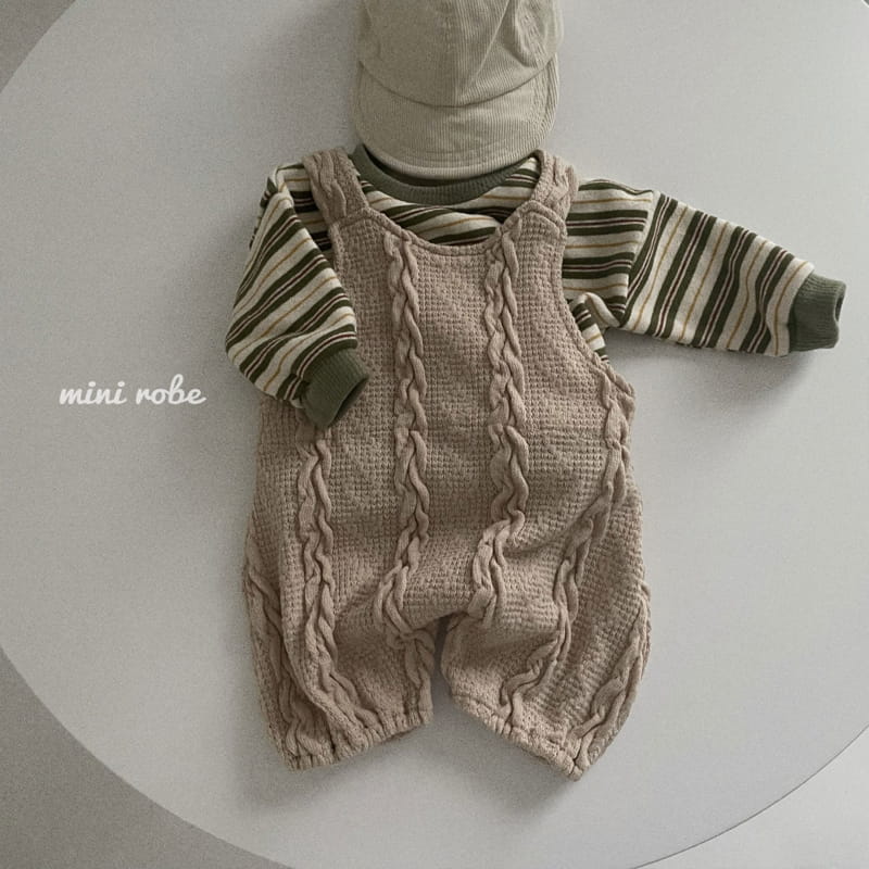 MINI ROBE - Korean Children Fashion - #Kfashion4kids - Churros Dungarees - 12