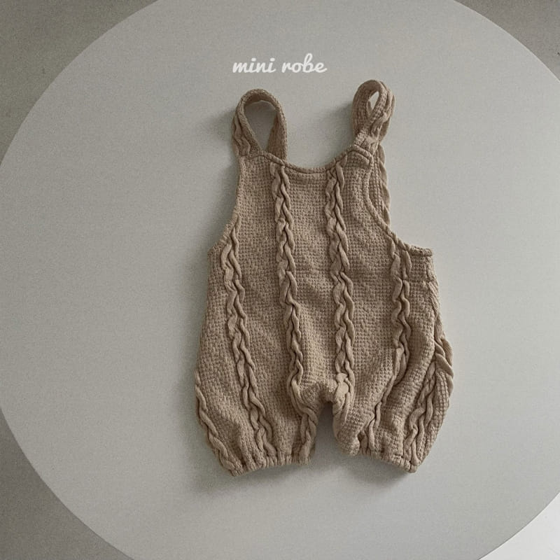 MINI ROBE - Korean Children Fashion - #Kfashion4kids - Churros Dungarees - 2