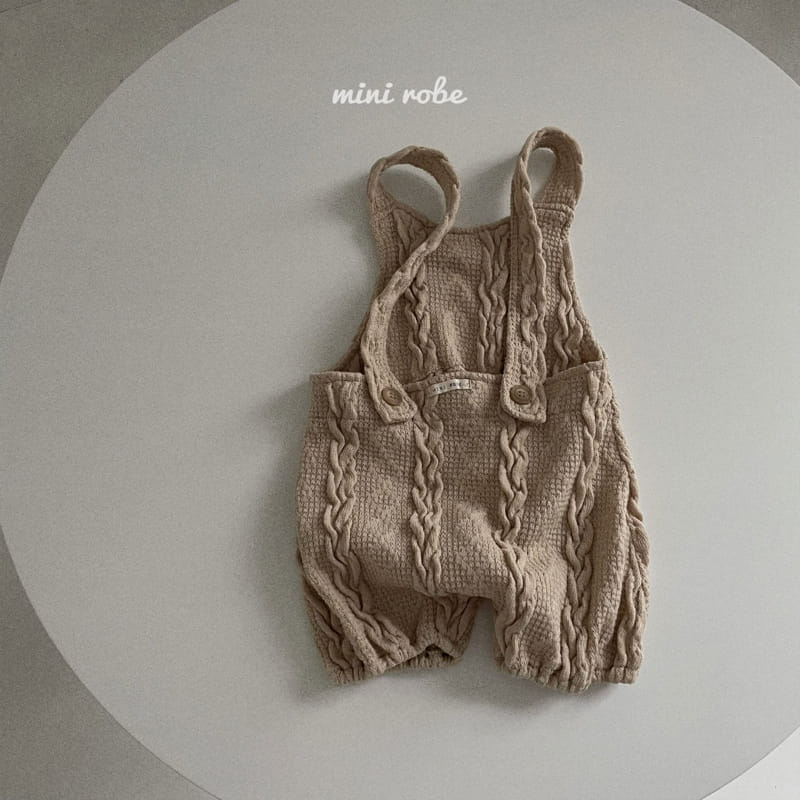 MINI ROBE - Korean Children Fashion - #Kfashion4kids - Churros Dungarees - 3