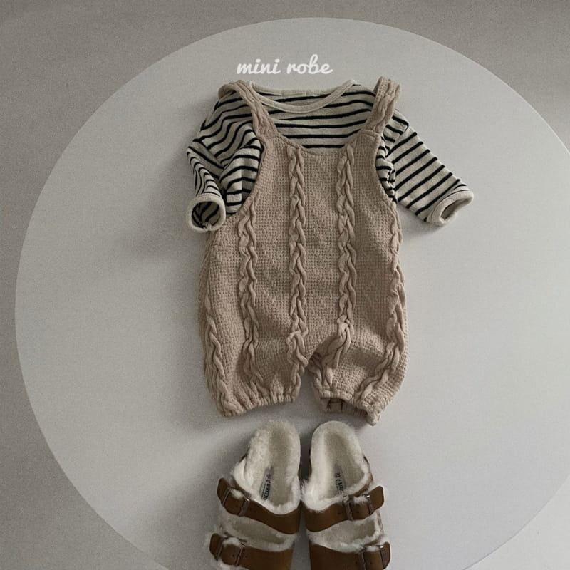 MINI ROBE - Korean Children Fashion - #Kfashion4kids - Churros Dungarees - 7