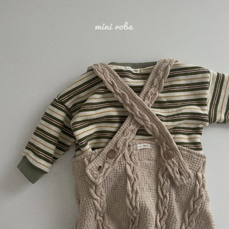 MINI ROBE - Korean Children Fashion - #Kfashion4kids - Churros Dungarees - 8