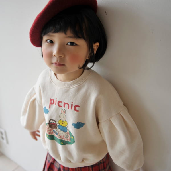 MOMO ANN - Korean Children Fashion - #Kfashion4kids - Picnic Sweatshirt - 3