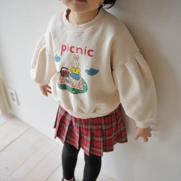 MOMO ANN - Korean Children Fashion - #Kfashion4kids - Picnic Sweatshirt - 4