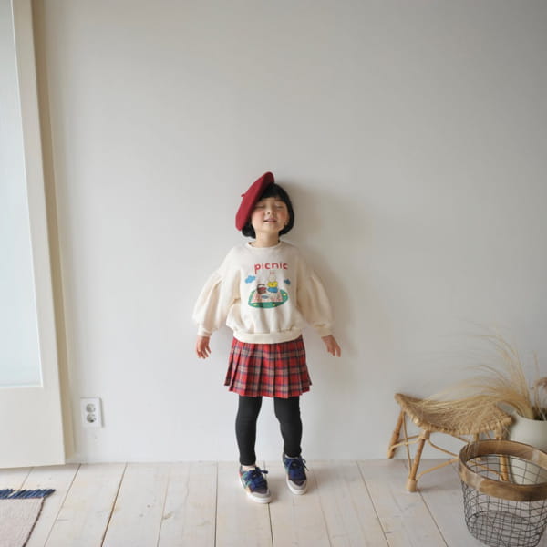 MOMO ANN - Korean Children Fashion - #Kfashion4kids - Picnic Sweatshirt - 6