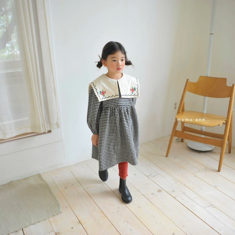 MOMO ANN - Korean Children Fashion - #Kfashion4kids - Casia Check One-piece - 5