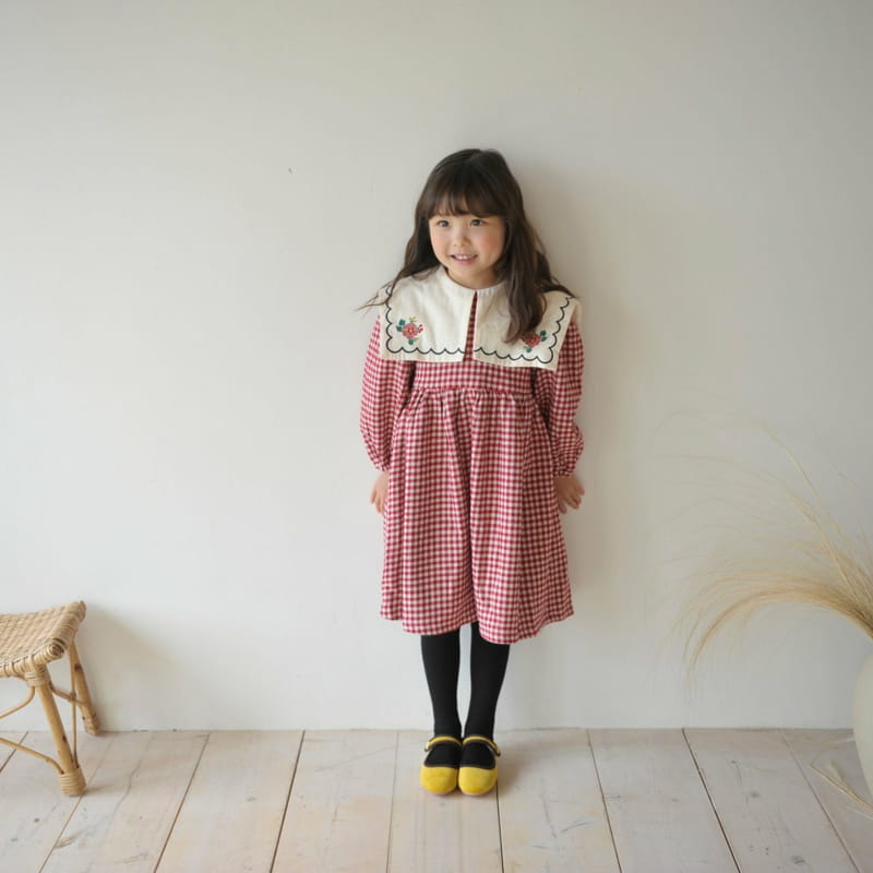 MOMO ANN - Korean Children Fashion - #Kfashion4kids - Casia Check One-piece - 8