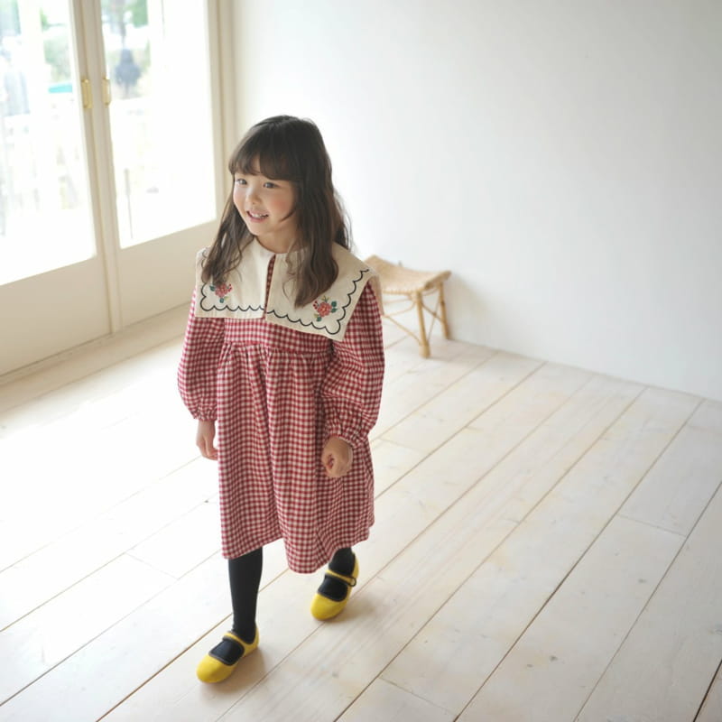 MOMO ANN - Korean Children Fashion - #Kfashion4kids - Casia Check One-piece - 9