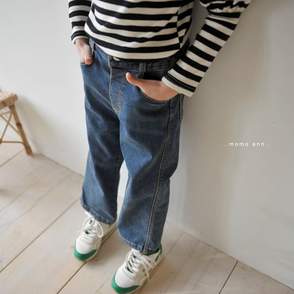 MOMO ANN - Korean Children Fashion - #Kfashion4kids - Straight Jeans - 2