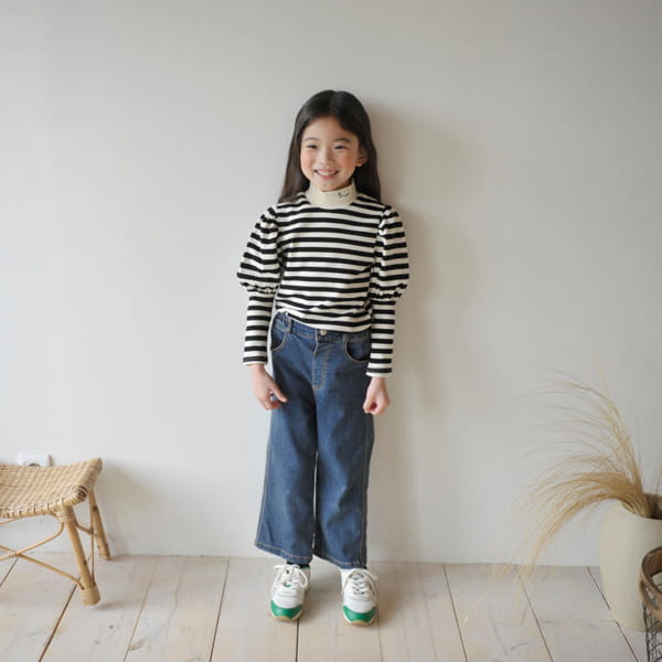 MOMO ANN - Korean Children Fashion - #Kfashion4kids - Straight Jeans - 4