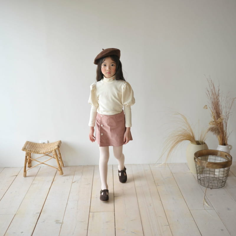 MOMO ANN - Korean Children Fashion - #Kfashion4kids - Angela Puff Tee