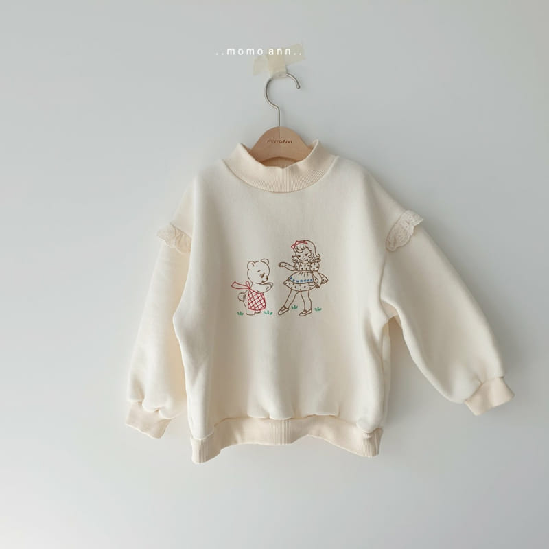 MOMO ANN - Korean Children Fashion - #Kfashion4kids - Girl Bear Sweatshirt - 10
