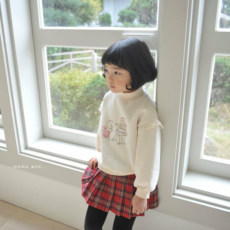 MOMO ANN - Korean Children Fashion - #Kfashion4kids - Girl Bear Sweatshirt - 2