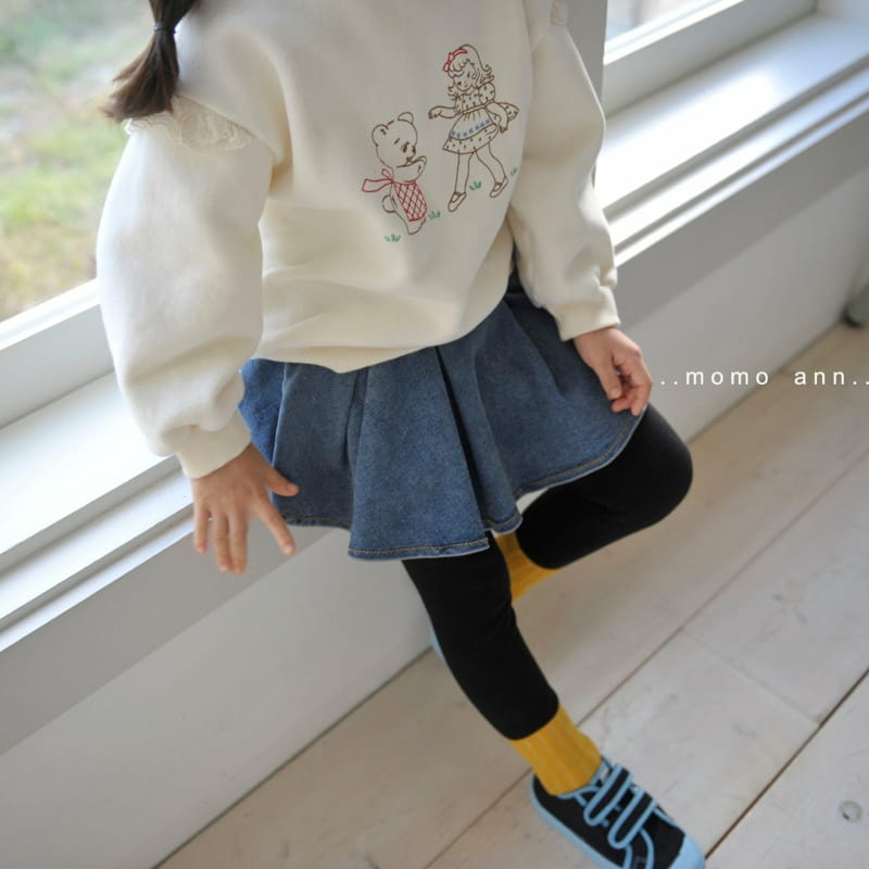 MOMO ANN - Korean Children Fashion - #Kfashion4kids - Girl Bear Sweatshirt - 9