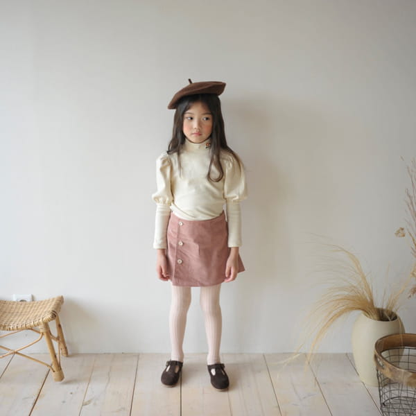 MOMO ANN - Korean Children Fashion - #Kfashion4kids - Saint Wrap Skirt - 2