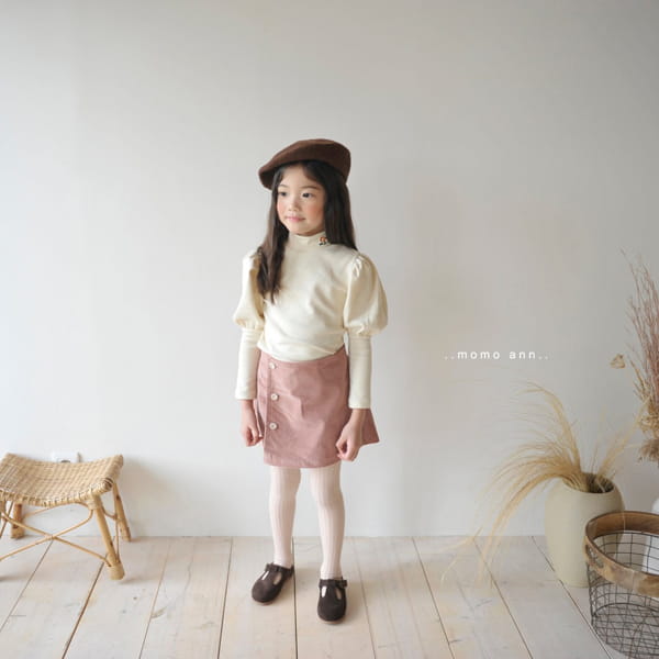 MOMO ANN - Korean Children Fashion - #Kfashion4kids - Saint Wrap Skirt - 4