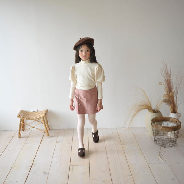 MOMO ANN - Korean Children Fashion - #Kfashion4kids - Saint Wrap Skirt - 5