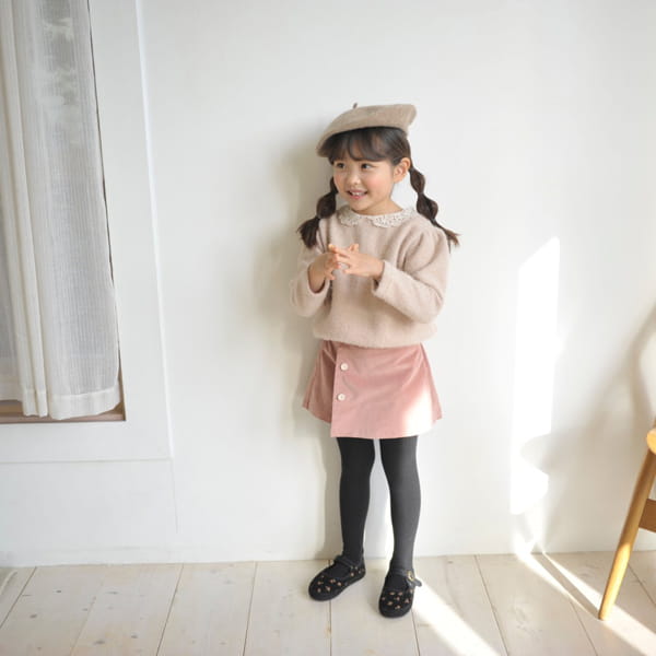 MOMO ANN - Korean Children Fashion - #Kfashion4kids - Saint Wrap Skirt - 8