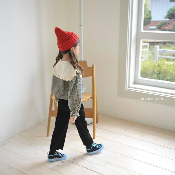 MOMO ANN - Korean Children Fashion - #Kfashion4kids - Vijou Check Blouse - 7