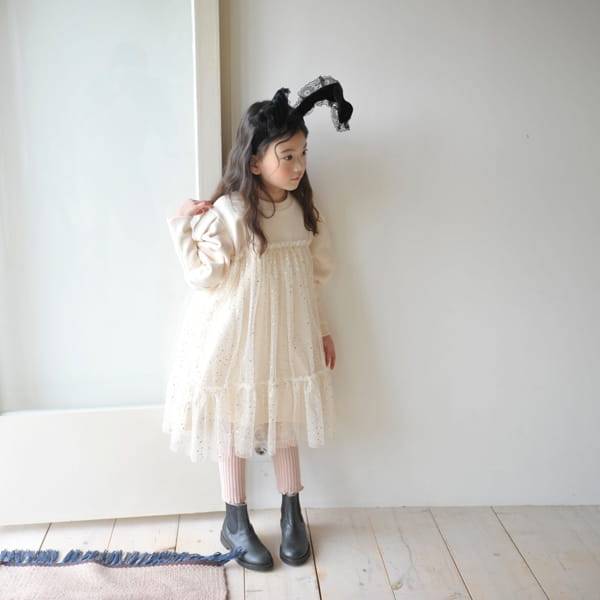 MOMO ANN - Korean Children Fashion - #Kfashion4kids - Bling Sha One-piece - 4