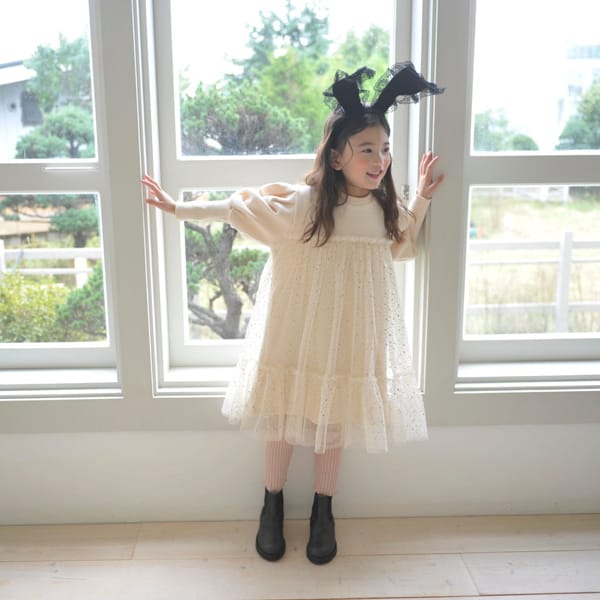 MOMO ANN - Korean Children Fashion - #Kfashion4kids - Bling Sha One-piece - 5