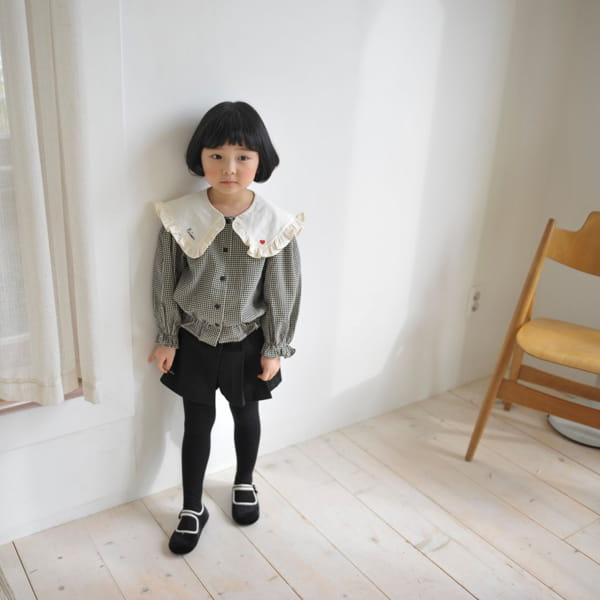 MOMO ANN - Korean Children Fashion - #Kfashion4kids - Blaack Wrap Skirt Pants - 11