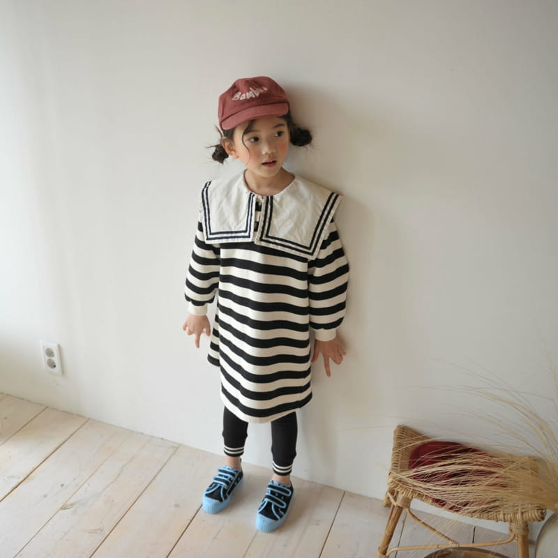 MOMO ANN - Korean Children Fashion - #Kfashion4kids - Bobo Sailor One-piece