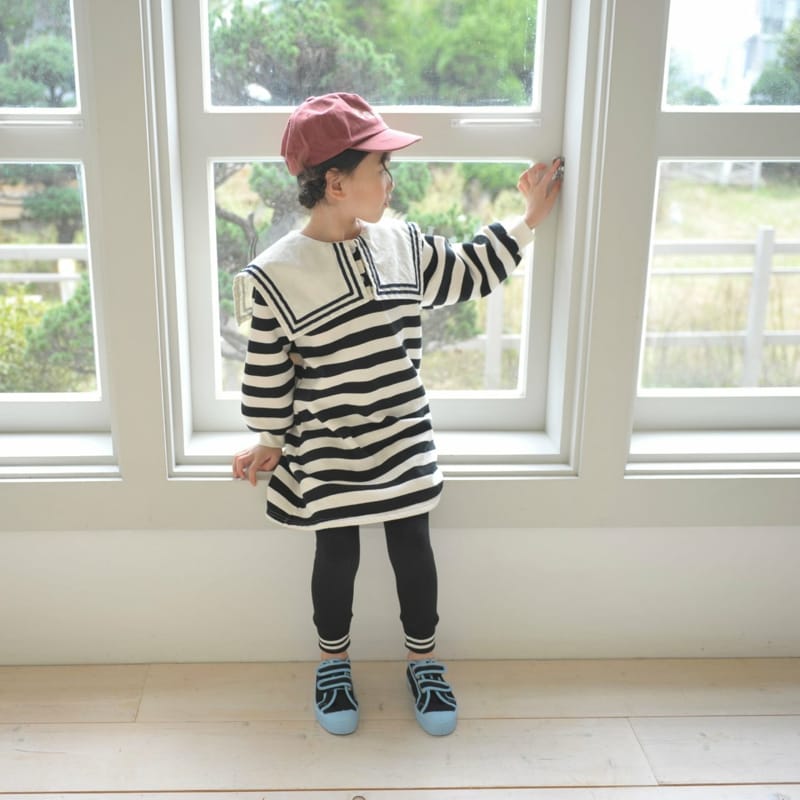 MOMO ANN - Korean Children Fashion - #Kfashion4kids - Bobo Sailor One-piece - 2
