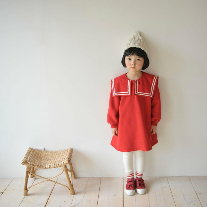 MOMO ANN - Korean Children Fashion - #Kfashion4kids - Bobo Sailor One-piece - 5