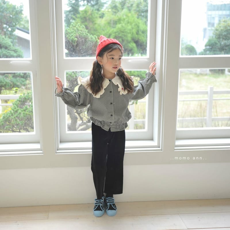 MOMO ANN - Korean Children Fashion - #Kfashion4kids - Velour Rib Wide PAnts - 11