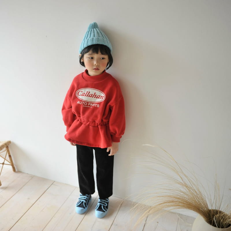 MOMO ANN - Korean Children Fashion - #Kfashion4kids - Velour Rib Wide PAnts - 9