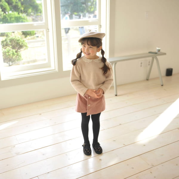 MOMO ANN - Korean Children Fashion - #Kfashion4kids - Motive Collar Tee - 5
