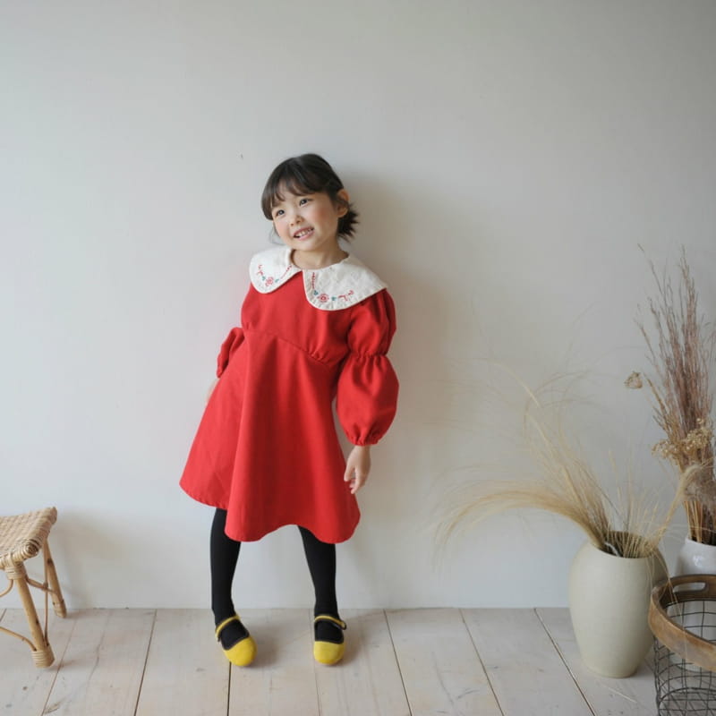 MOMO ANN - Korean Children Fashion - #Kfashion4kids - Merry And One-piece