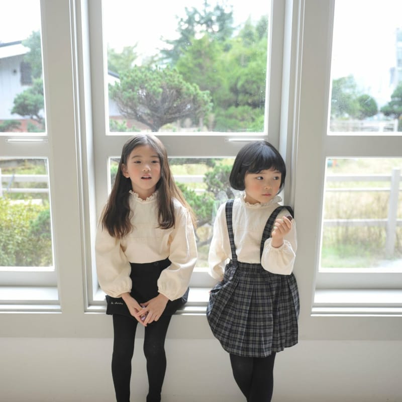 MOMO ANN - Korean Children Fashion - #Kfashion4kids - Lace Blouse