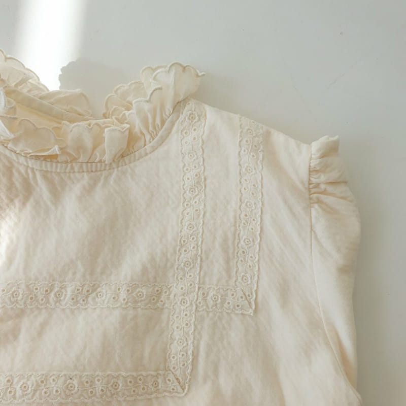 MOMO ANN - Korean Children Fashion - #Kfashion4kids - Lace Blouse - 12