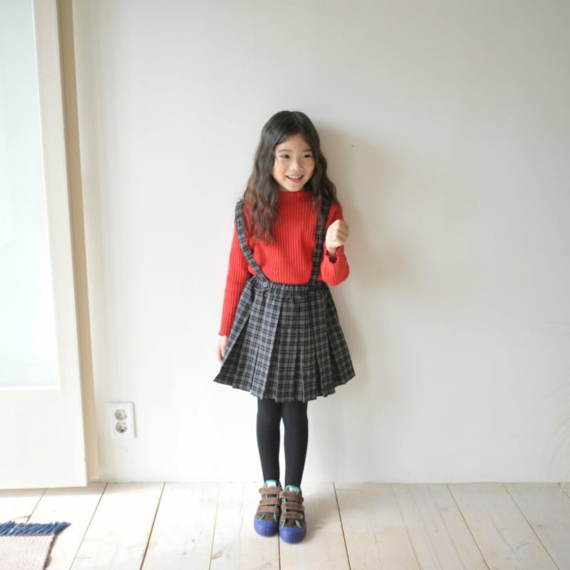 MOMO ANN - Korean Children Fashion - #Kfashion4kids - Rib Fleece Tee - 2