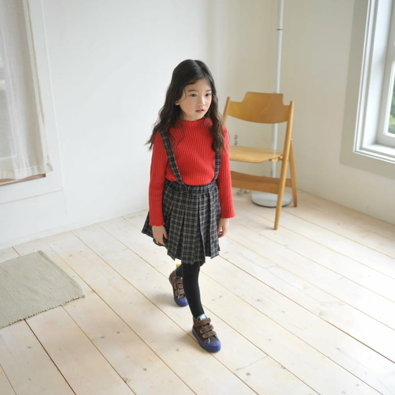 MOMO ANN - Korean Children Fashion - #Kfashion4kids - Rib Fleece Tee - 3