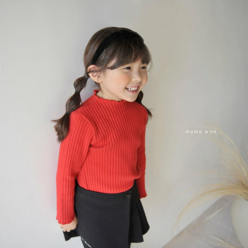 MOMO ANN - Korean Children Fashion - #Kfashion4kids - Rib Fleece Tee - 6