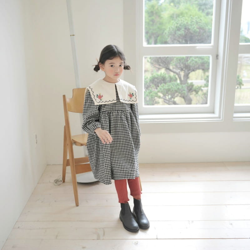 MOMO ANN - Korean Children Fashion - #Kfashion4kids - Rib Fleece Leggings