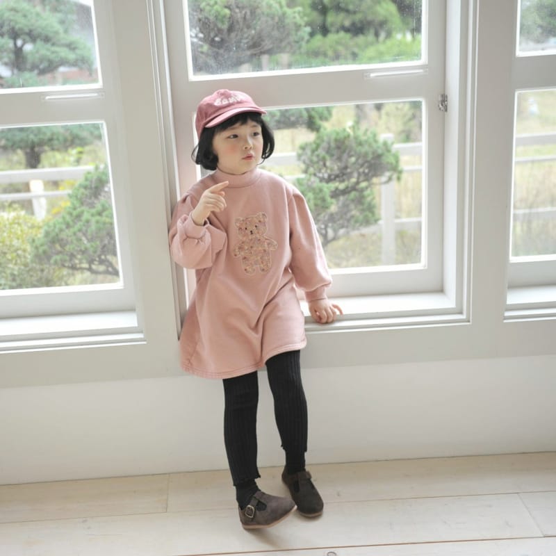 MOMO ANN - Korean Children Fashion - #Kfashion4kids - Rib Fleece Leggings - 8