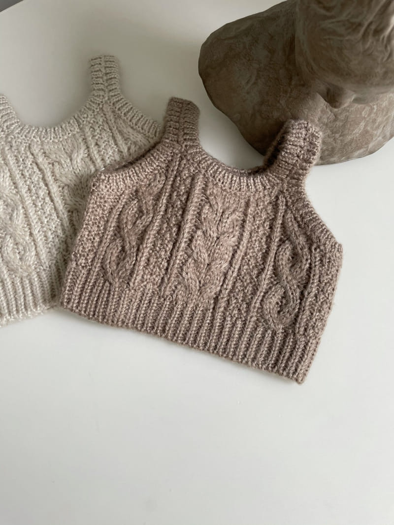 MONBEBE - Korean Children Fashion - #Kfashion4kids - Knit Vest