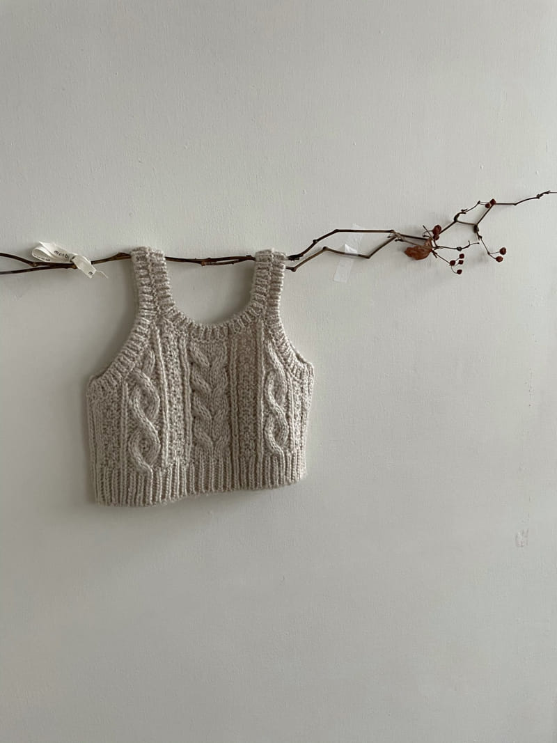 MONBEBE - Korean Children Fashion - #Kfashion4kids - Knit Vest - 5