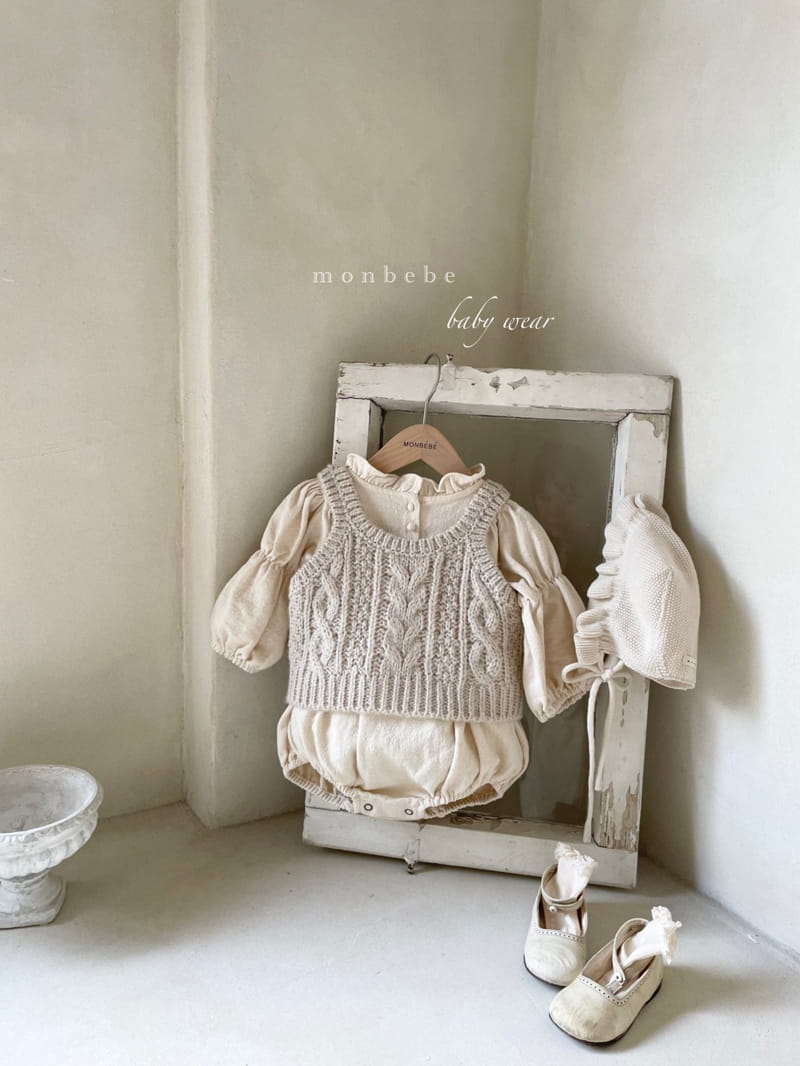 MONBEBE - Korean Children Fashion - #Kfashion4kids - Knit Vest - 7