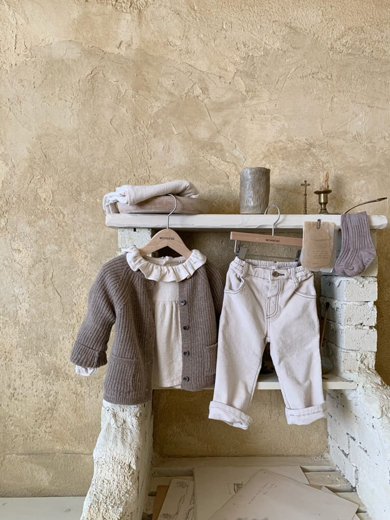 MONBEBE - Korean Children Fashion - #Kfashion4kids - Span Rib Pants - 12