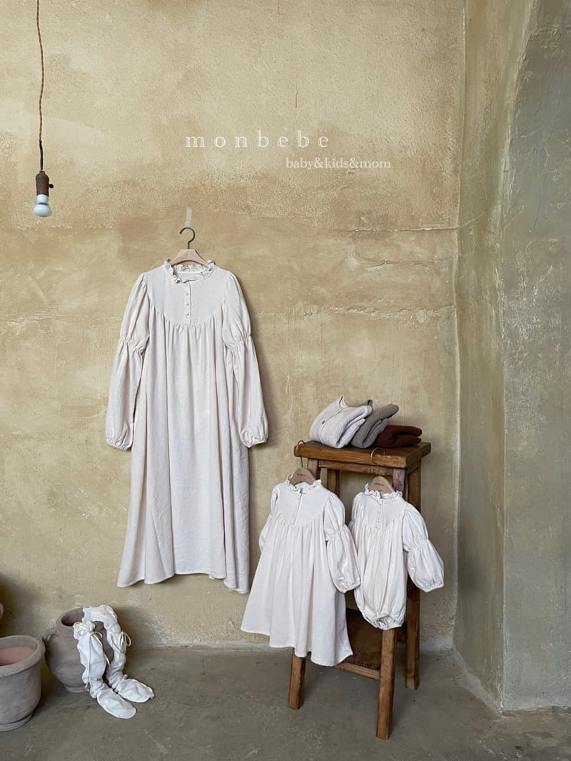 MONBEBE - Korean Children Fashion - #Kfashion4kids - Mom Juliette One-piece - 5
