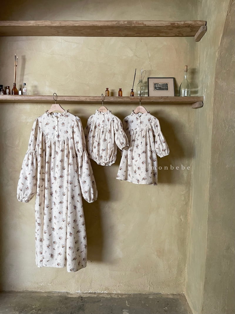 MONBEBE - Korean Children Fashion - #Kfashion4kids - Mom Juliette One-piece - 6